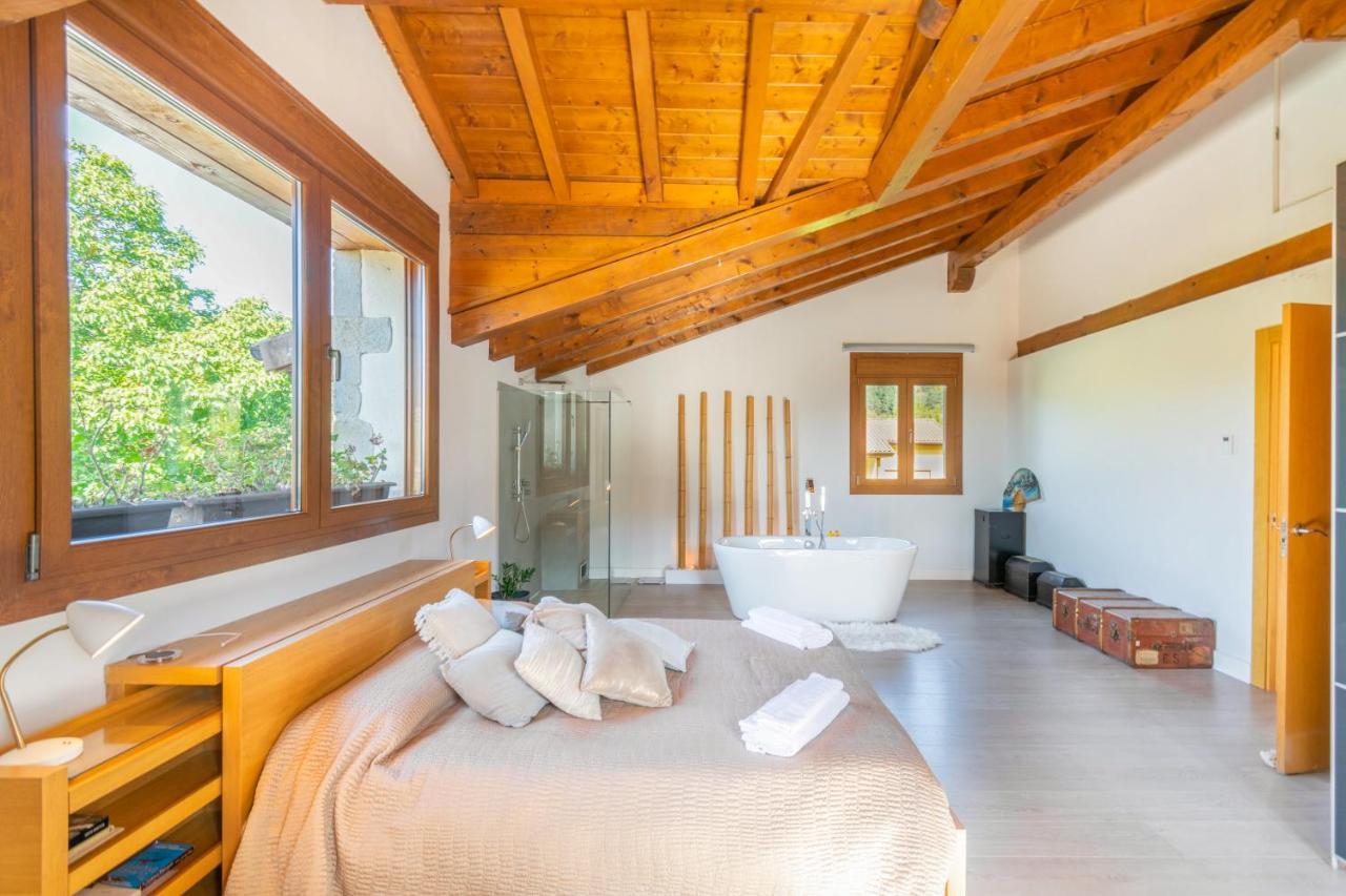 Casa Patxi, Espectacular Casa Rural Proxima A Pamplona Larrasoana Exteriér fotografie